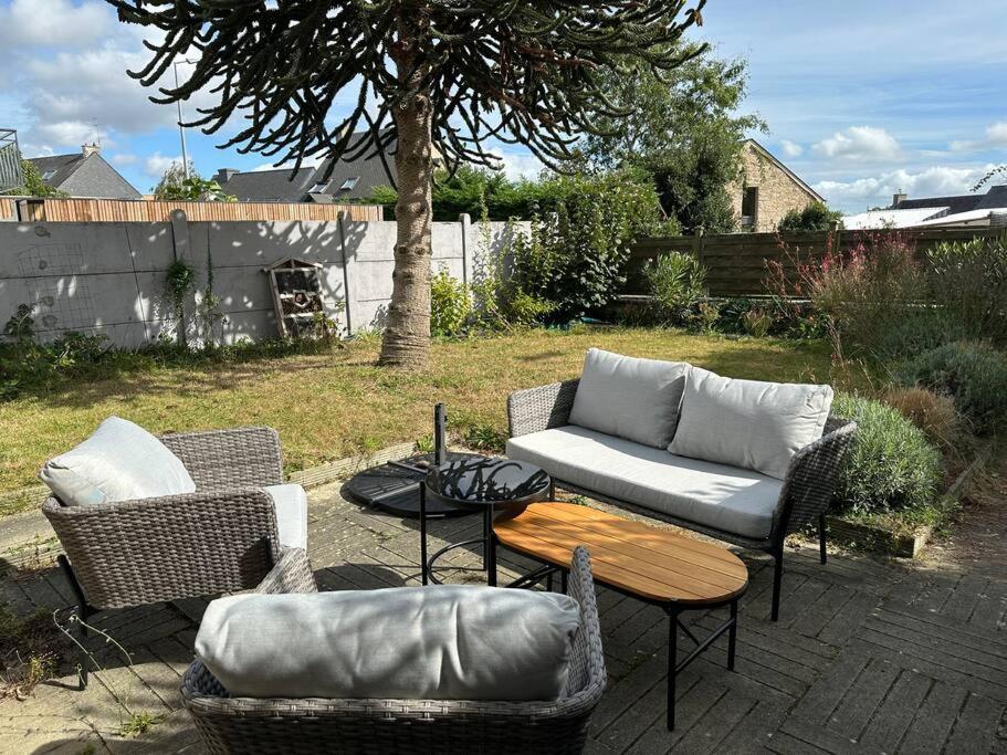 Appartement Moderne Avec Jardin Et Parking Vannes Exterior foto